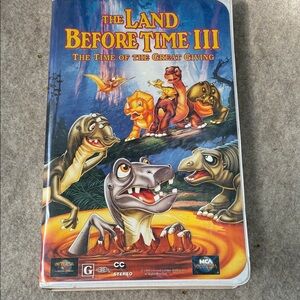 The Land Before Time III: The Time of the Great Giving - Kids VHS  ventige